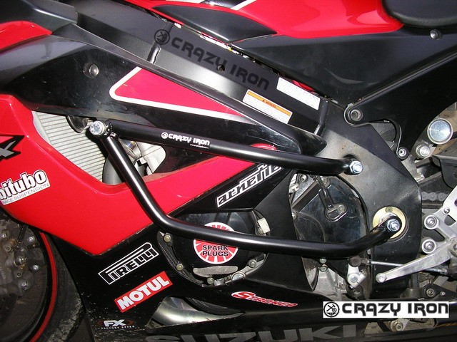 Crazy Iron Дуги для Suzuki GSX-R1000 2005-2006 + слайдеры на дуги