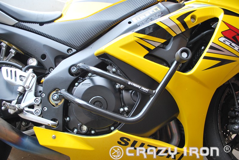 Crazy Iron Дуги для Suzuki GSX-R1000 2007-2008 + слайдеры на дуги
