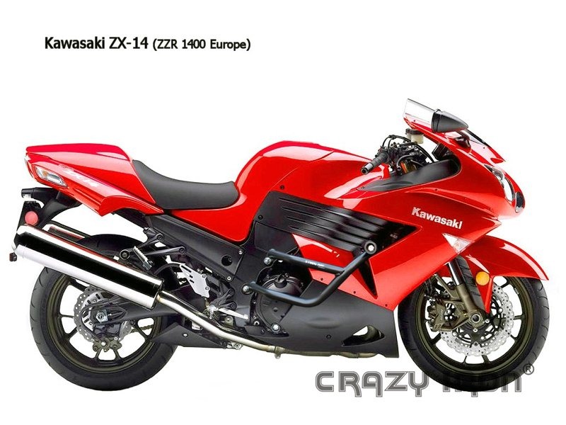 Crazy Iron 40701 Дуги для Kawasaki ZX-14 (ZZR1400) 2006-2011