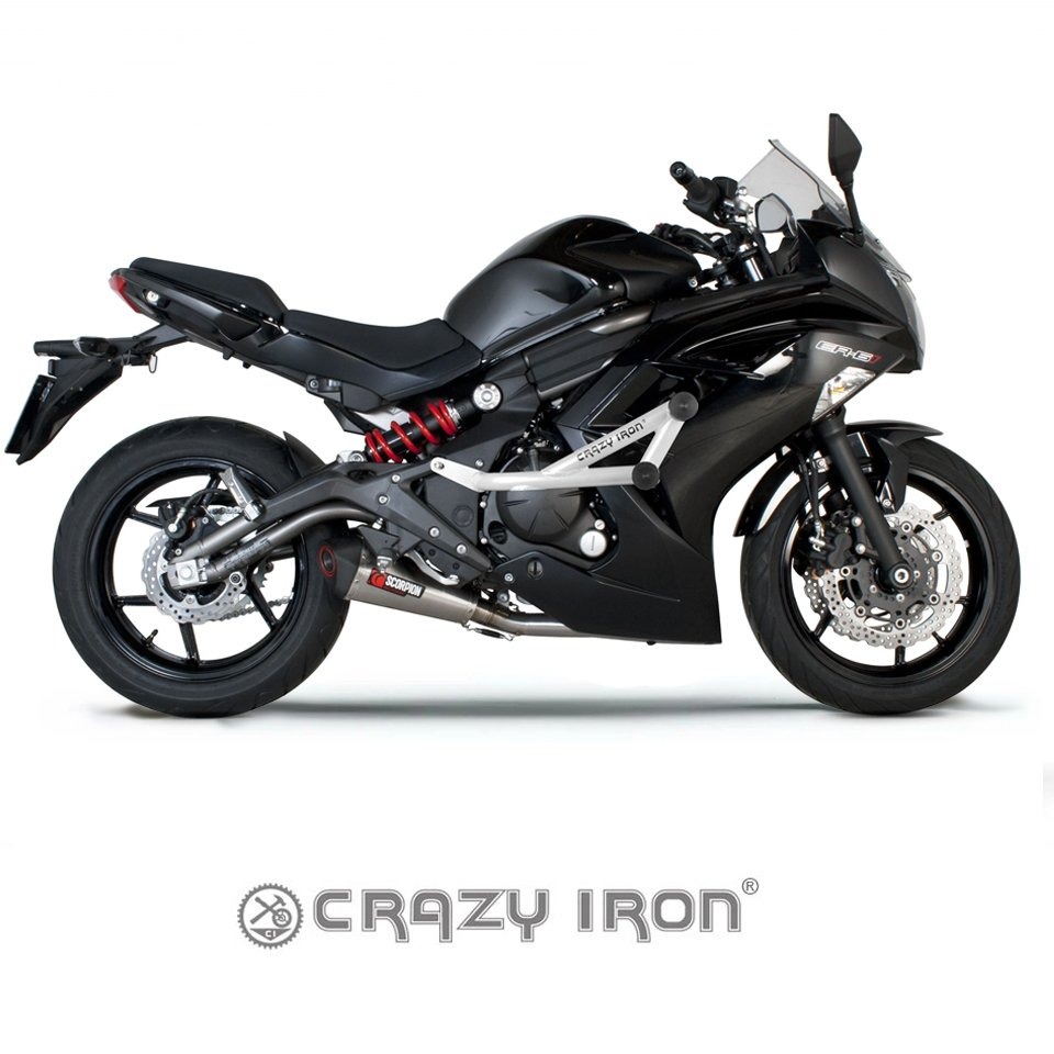 Crazy Iron Защита RACE RAIL KAWASAKI Ninja 650R, ER-6F 12-16, Ninja 400 14-17