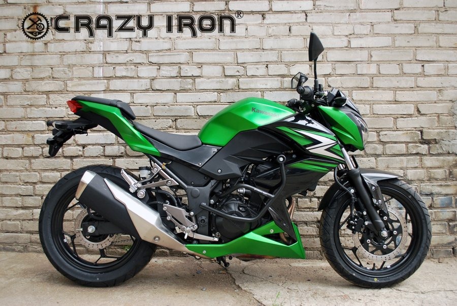 Crazy Iron 44001 Дуги для Kawasaki Z250 2014-2016 + слайдеры на дуги