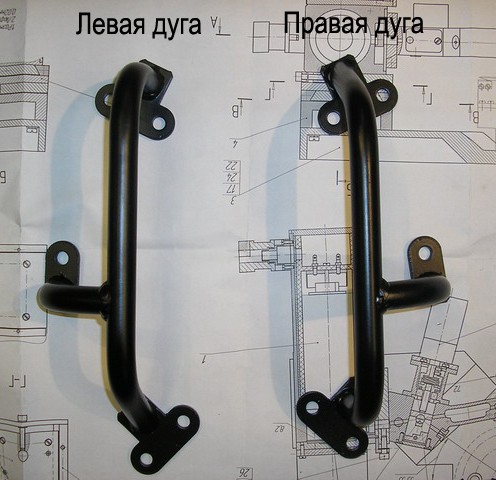 Crazy Iron Дуги для Yamaha FZS1000 Fazer FZ-1 2001-2005