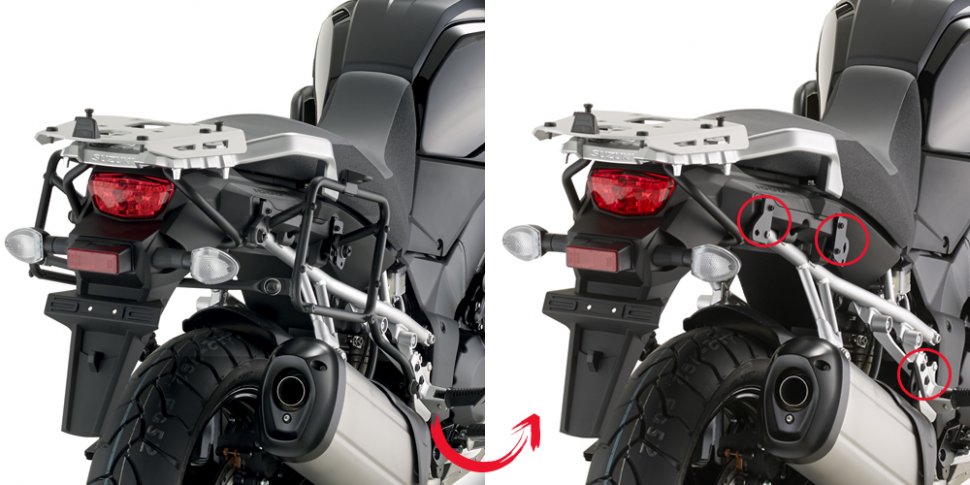 Givi PLXR3114 Крепеж боковых кофров Suzuki DL1000 V-Strom (17-18)