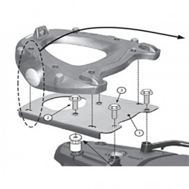 Givi SR5107 Крепеж центрального кофра BMW F650/700/800 08-17