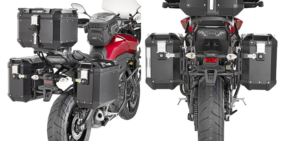 GIVI PL2122CAM Крепёж боковых кофров на MT-09 Tracer