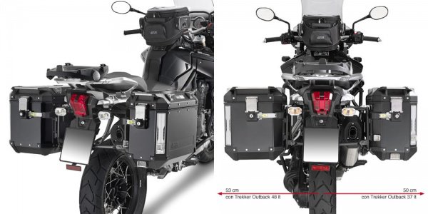 GIVI PL6403CAM Крепление боковых кофров Givi Trekker Outback на Triumph Explorer 1200 2012