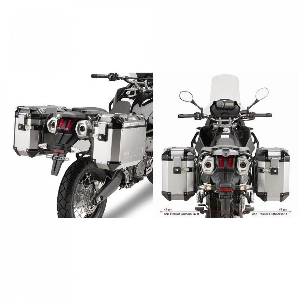 Givi PL1111CAM Крепеж боковых кофров Honda NC700X 12-13/NC750X14-18/NC7