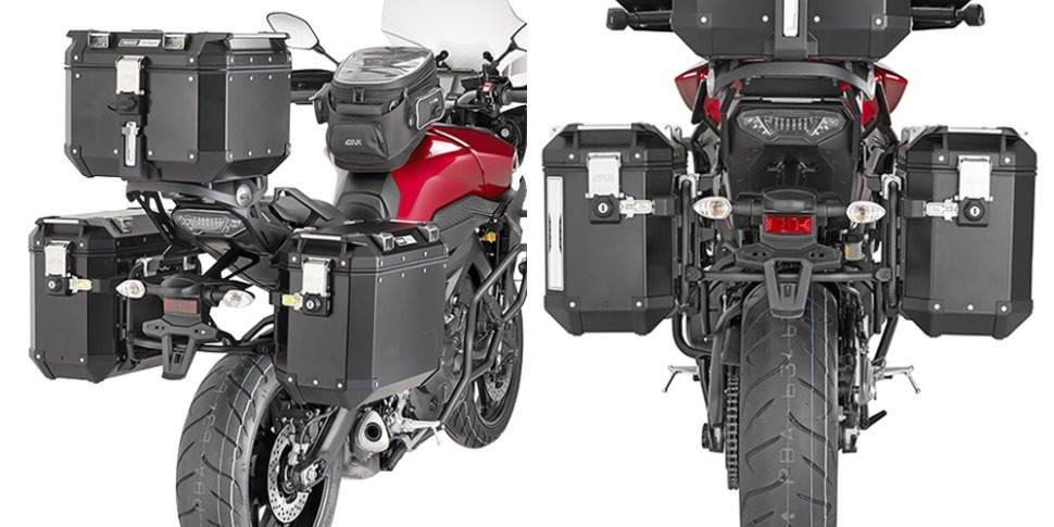 GIVI PL2122CAM Крепёж боковых кофров на MT-09 Tracer