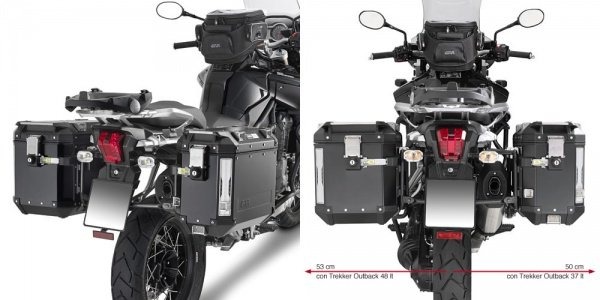GIVI PL6403CAM Крепление боковых кофров Givi Trekker Outback на Triumph Explorer 1200 2012