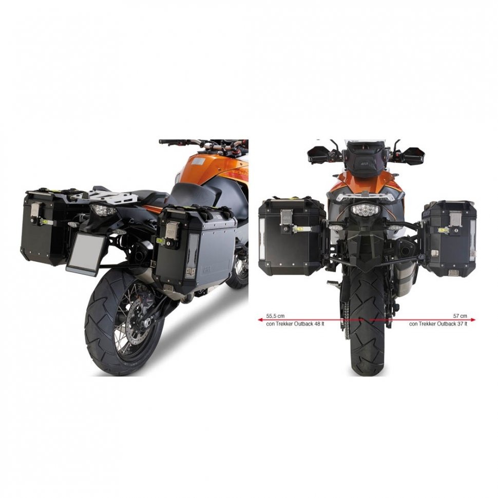 Givi PL7705CAM Крепеж боковых кофров KTM 1050/1090/1190 Adventure/Adventur