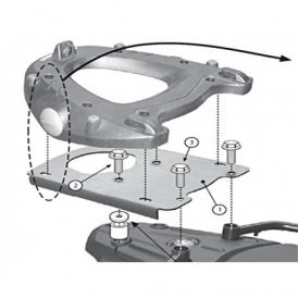 Givi SR5107 Крепеж центрального кофра BMW F650/700/800 08-17