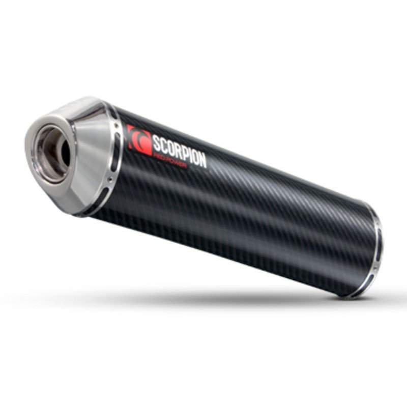 Глушитель Scorpion EYA52CEO  FACTORY OVAL (пара) Карбоновый