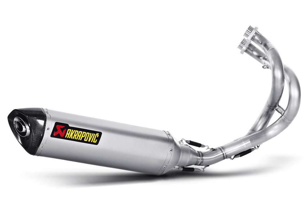 AKRAPOVIC S-K6R7-HT Выхлопная система для Kawasaki ER-6 N/F, Ninja 650 2012-16