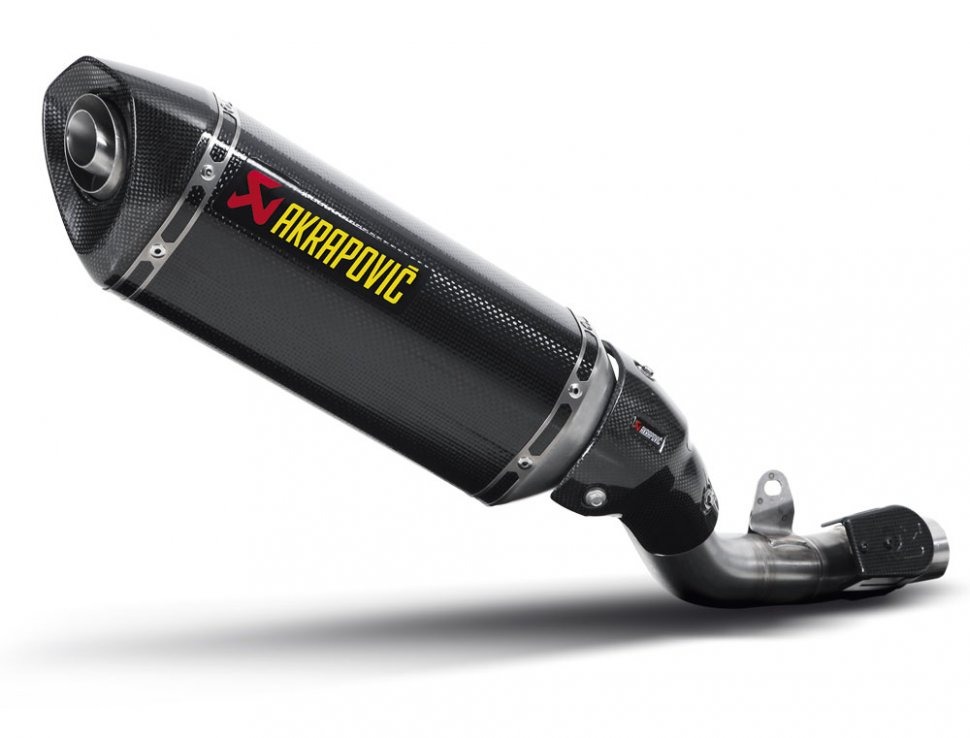 AKRAPOVIC S-K8SO2-HRC Глушитель для Kawasaki Z800 2013-16