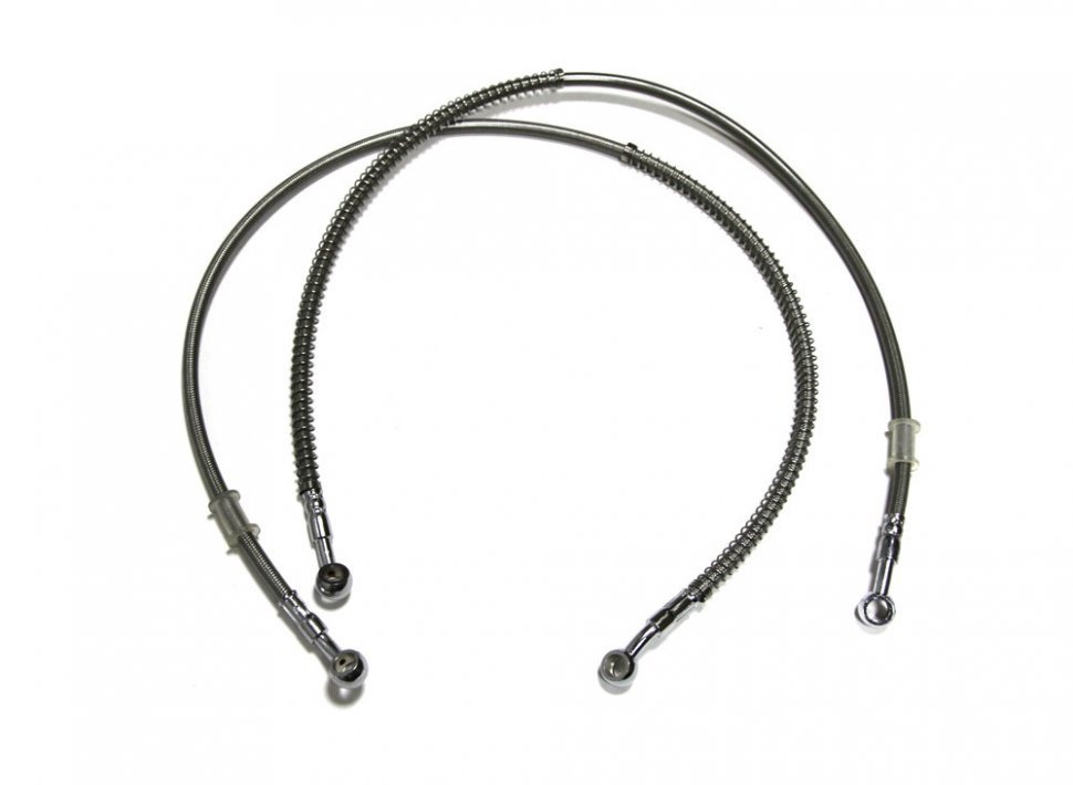 Передние тормозные шланги для Kawasaki ZX-6R 05-15, ZX-10R 04-14