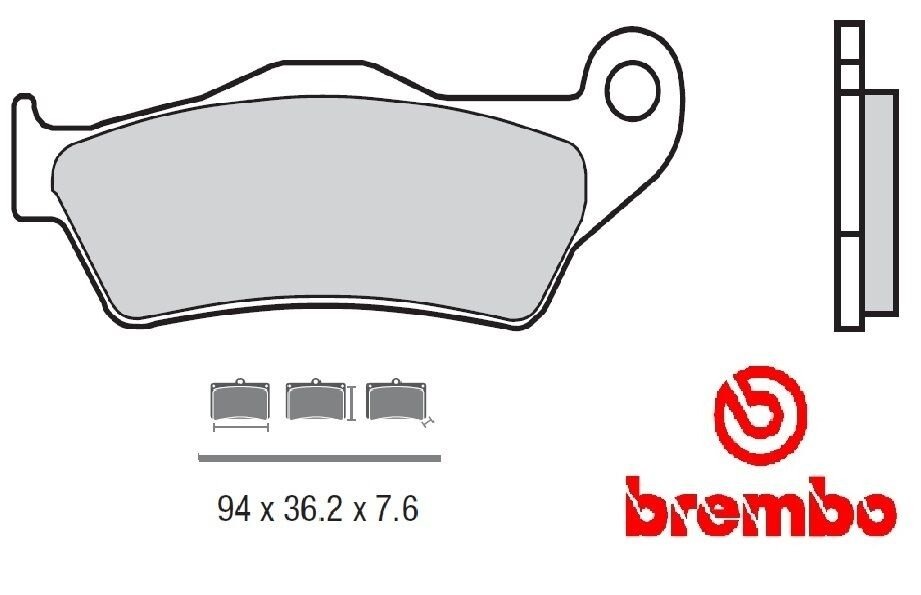 Brembo 07BB04SD колодки тормозные (FDB2018)