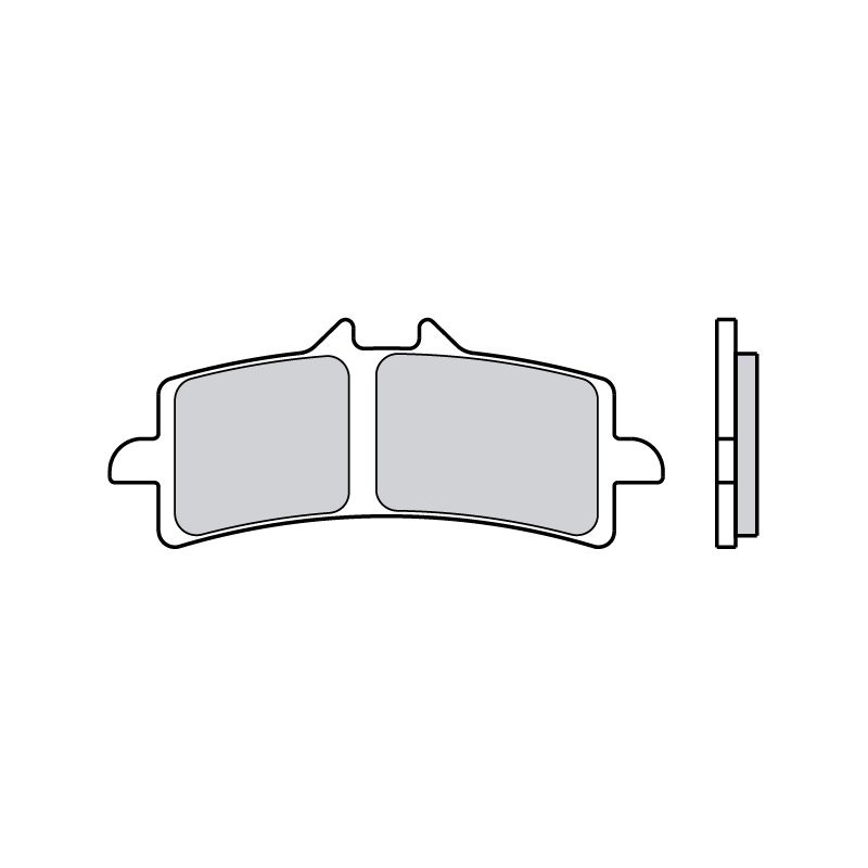 Brembo 07BB37SR колодки тормозные (FDB2260)