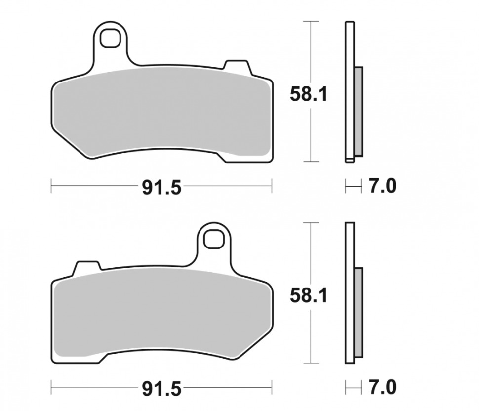 Brembo 07HD17SA колодки тормозные (FDB2210ST)