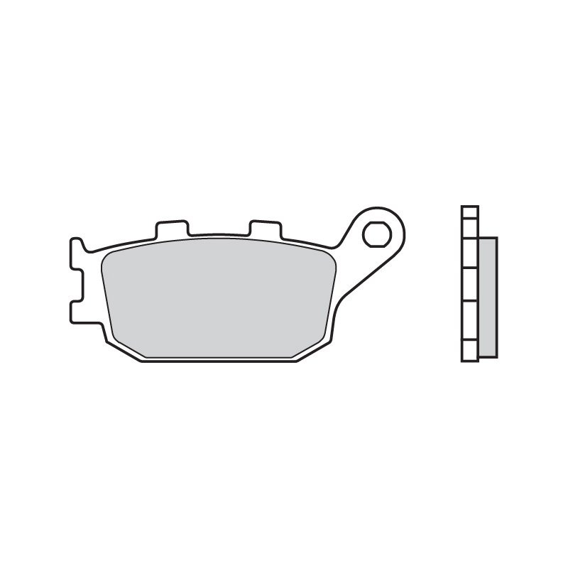 Brembo 07HO3607 колодки тормозные (FDB754)