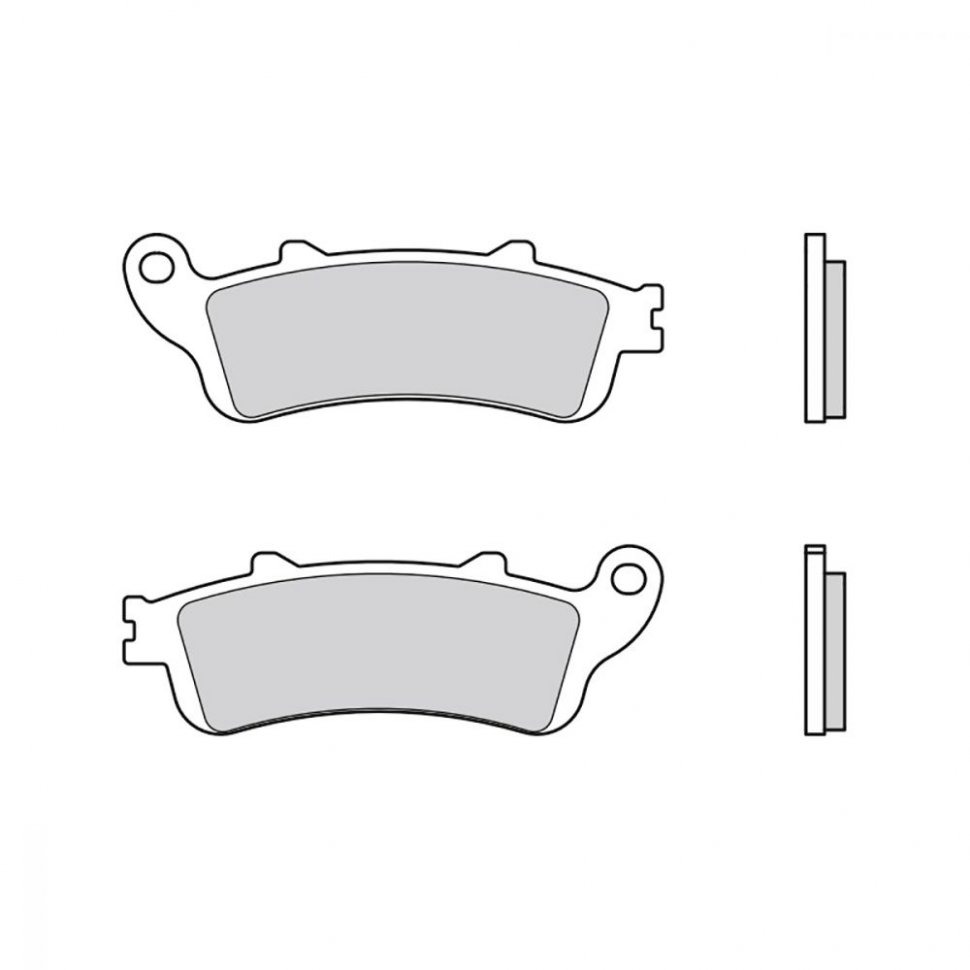 Brembo 07HO42LA колодки тормозные (FDB2073 и FDB2098)