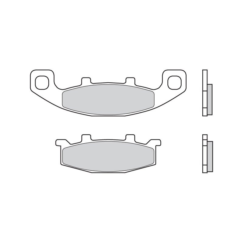 Brembo 07KA09SA колодки тормозные (FDB481)
