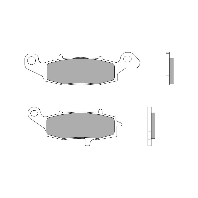 Brembo 07KA1907 колодки тормозные (FDB2048)