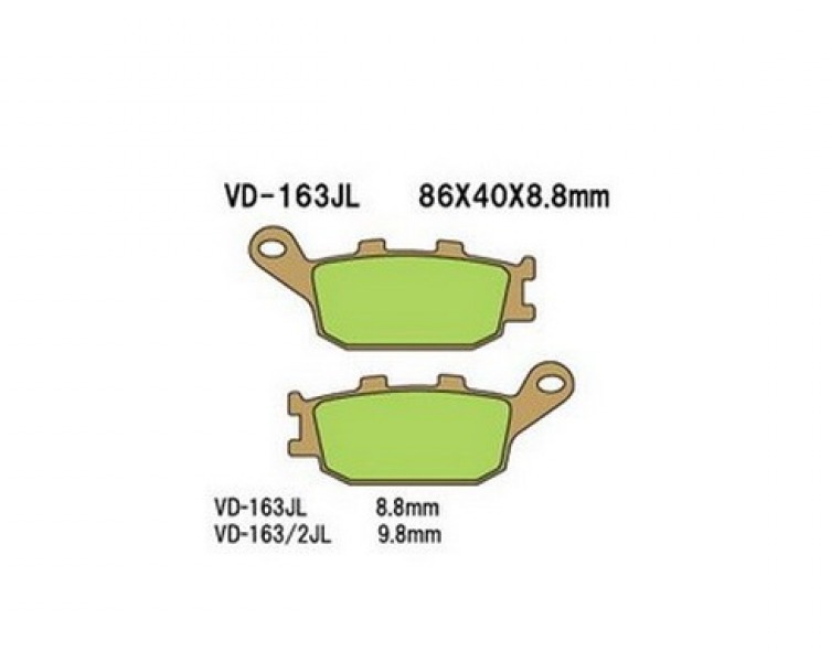 Тормозные колодки Vesrah VD-163JL