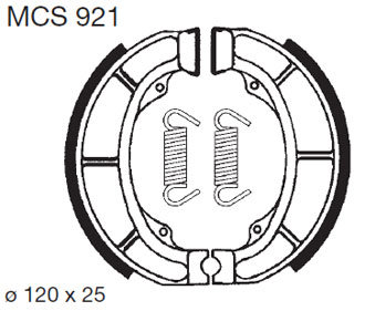 Тормозные колодки Lucas TRW – MCS921