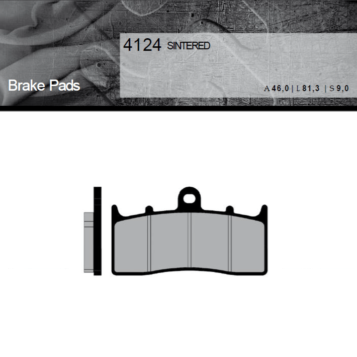 Тормозные колодки Brenta FT 4124