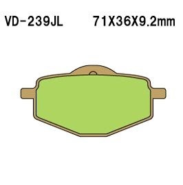 Тормозные колодки Vesrah VD-239JL