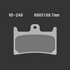 Тормозные колодки Vesrah VD 249