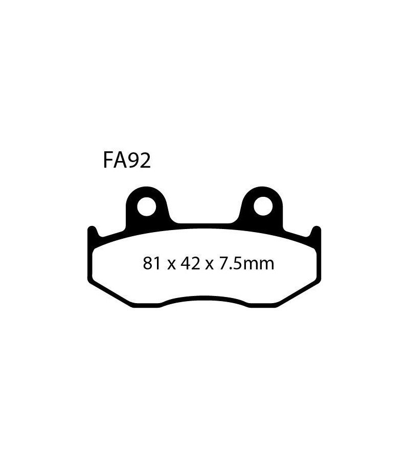 Тормозные колодки EBC FA92R