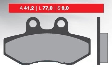 Тормозные колодки Brenta FT 3077