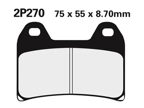 Тормозные колодки Nissin 270ST