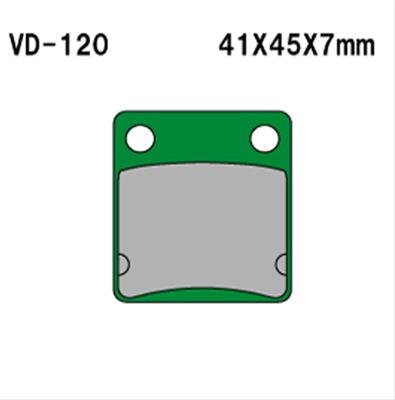 Тормозные колодки Vesrah VD-120