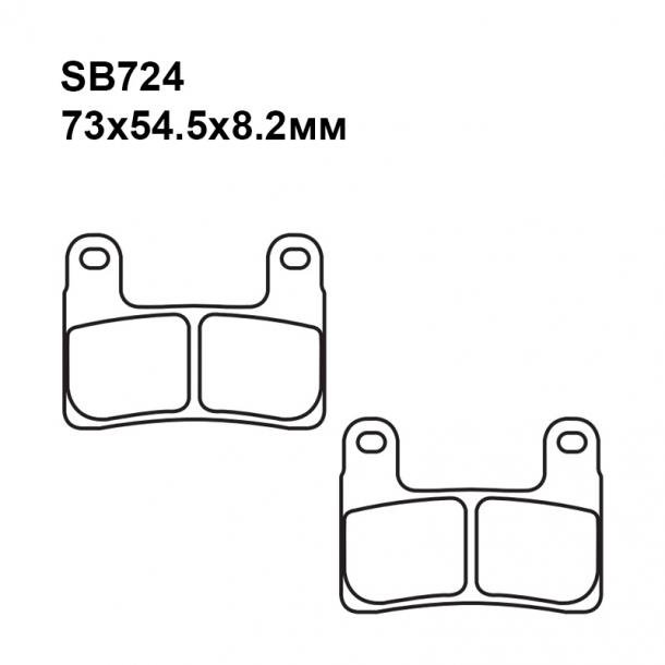Тормозные колодки Puller SB724