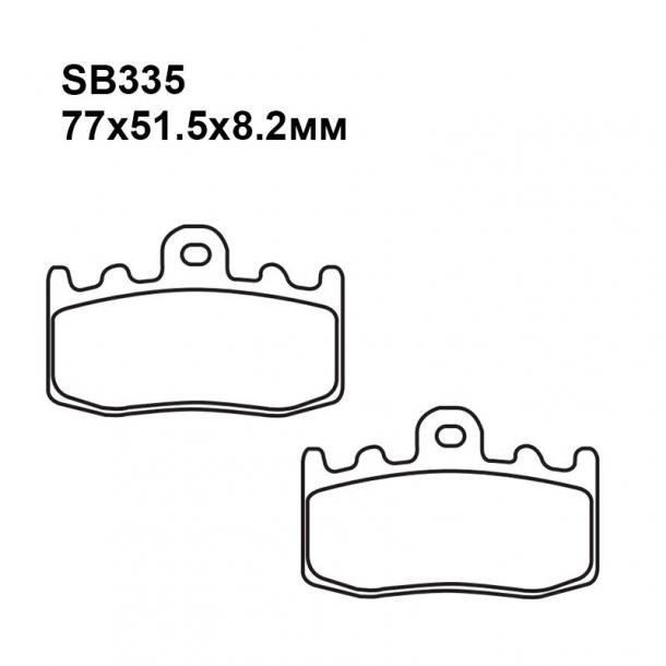 Тормозные колодки Puller SB335