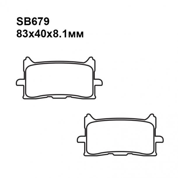 Тормозные колодки Puller SB679