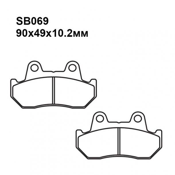 Тормозные колодки Puller SB069
