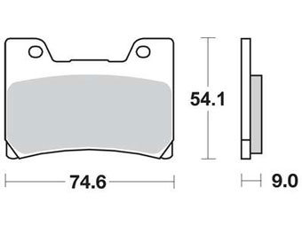 Тормозные колодки Lucas TRW – MCB622