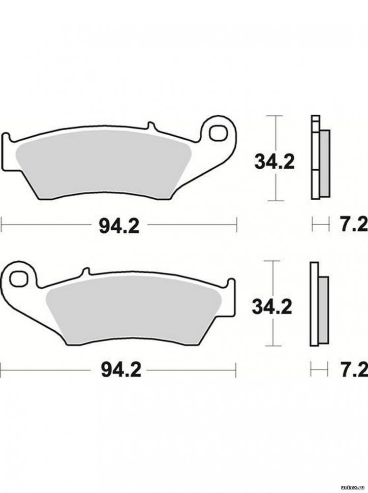 Тормозные колодки Yamaha OEM 5MV-W0045-01-00