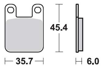 Тормозные колодки Lucas TRW – MCB535