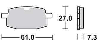 Тормозные колодки Lucas TRW – MCB590