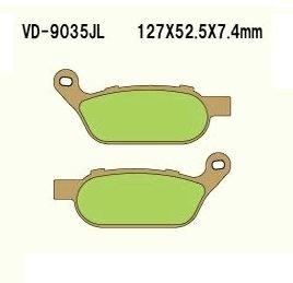 Тормозные колодки Vesrah VD-9035JL