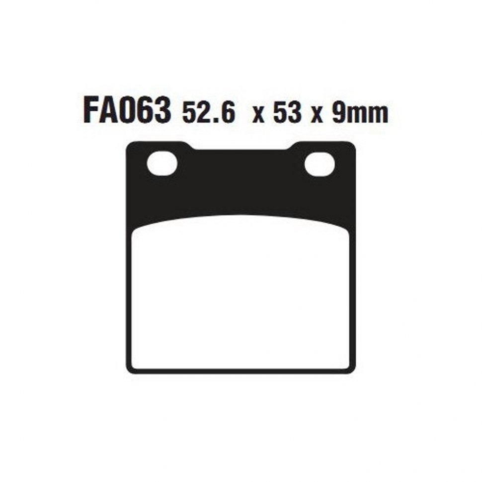 Тормозные колодки Tarazon BP-FA063
