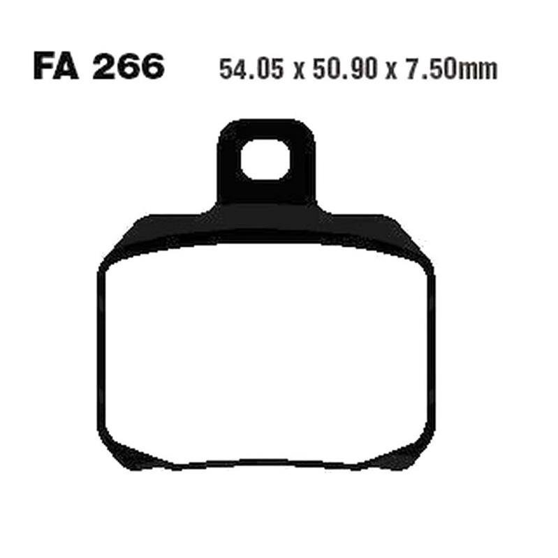 Тормозные колодки Tarazon BP-FA266