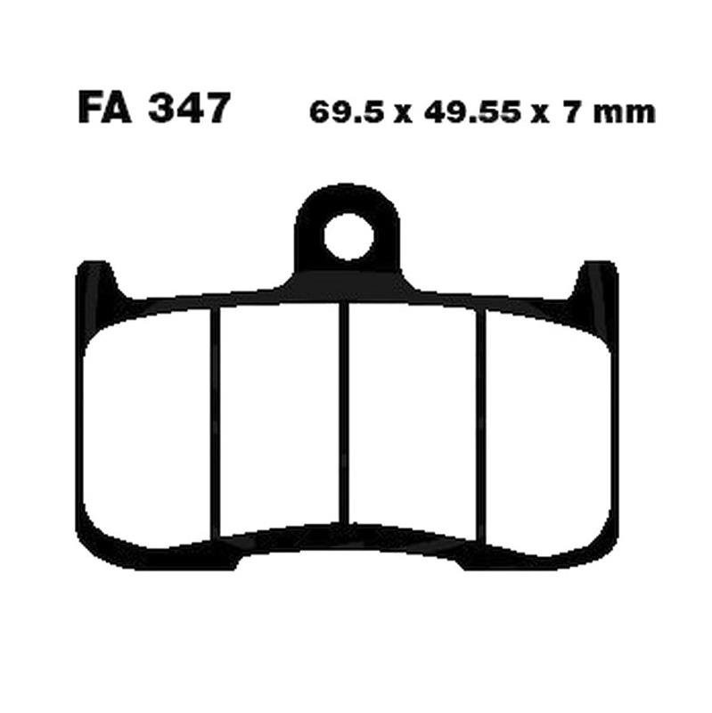 Тормозные колодки Tarazon BP-FA347