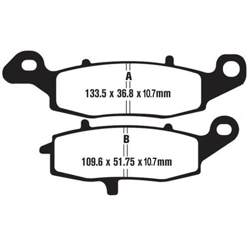 Тормозные колодки AHL FA231