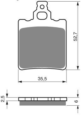 Тормозные колодки AHL FA060