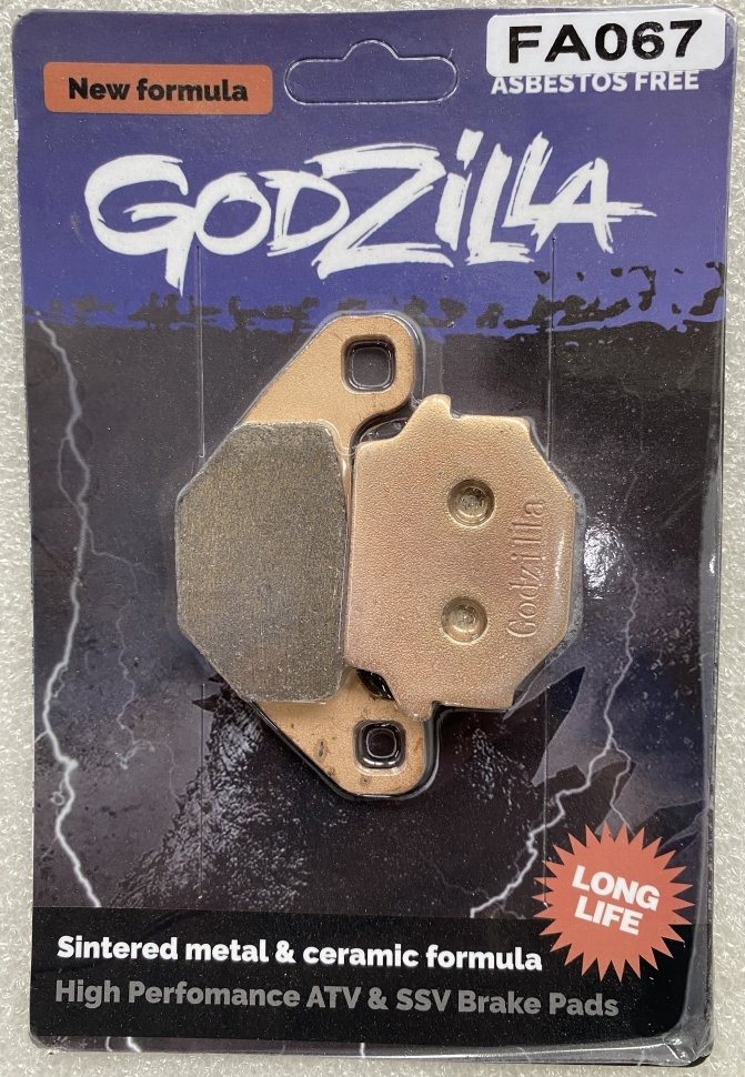 Тормозные колодки Godzilla FA067 Long Life